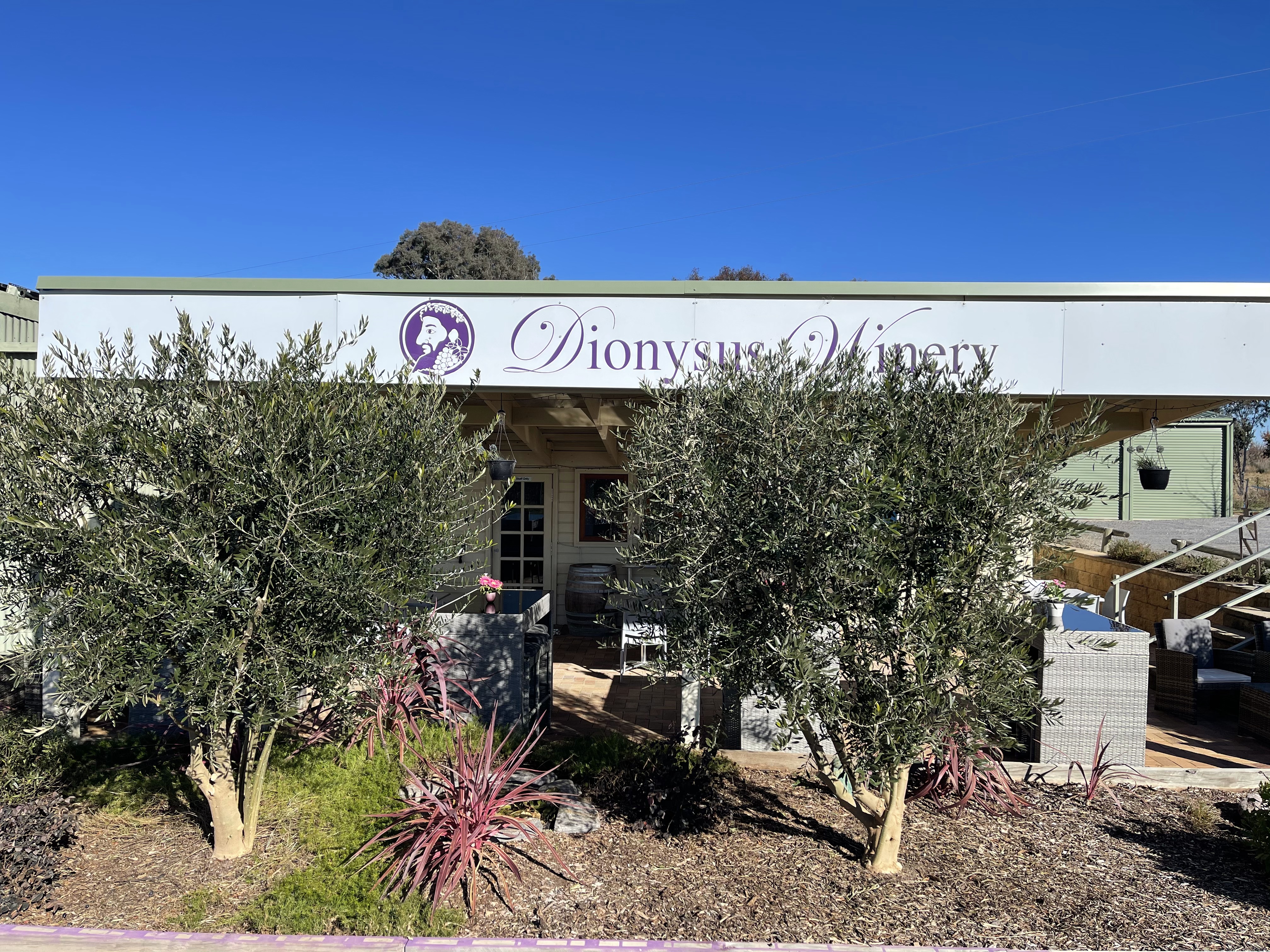 Dionysus Winery cellar door 